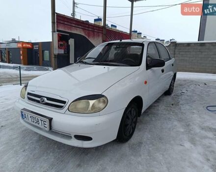 Белый ЗАЗ Сенс, объемом двигателя 1.3 л и пробегом 182 тыс. км за 2600 $, фото 1 на Automoto.ua