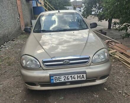 Бежевий ЗАЗ Sens, об'ємом двигуна 1.3 л та пробігом 317 тис. км за 1100 $, фото 6 на Automoto.ua