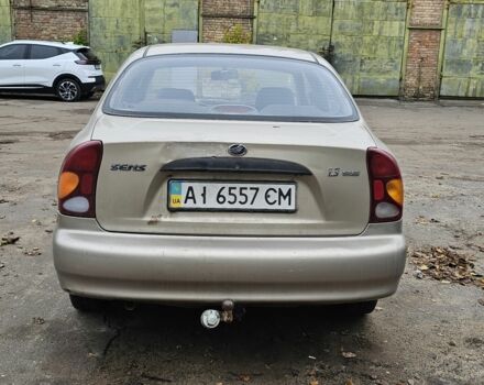 Бежевий ЗАЗ Sens, об'ємом двигуна 1.3 л та пробігом 180 тис. км за 1200 $, фото 2 на Automoto.ua