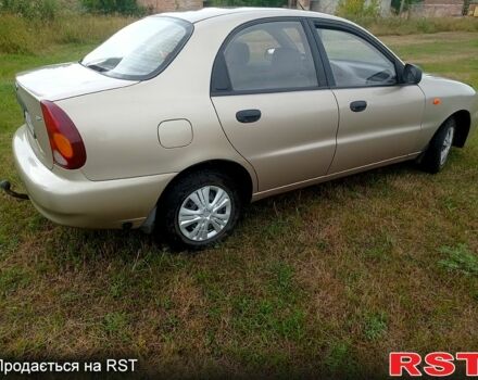 Бежевий ЗАЗ Sens, об'ємом двигуна 1.3 л та пробігом 156 тис. км за 2500 $, фото 2 на Automoto.ua