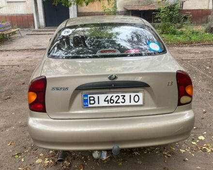 Бежевий ЗАЗ Sens, об'ємом двигуна 1.3 л та пробігом 88 тис. км за 3508 $, фото 4 на Automoto.ua