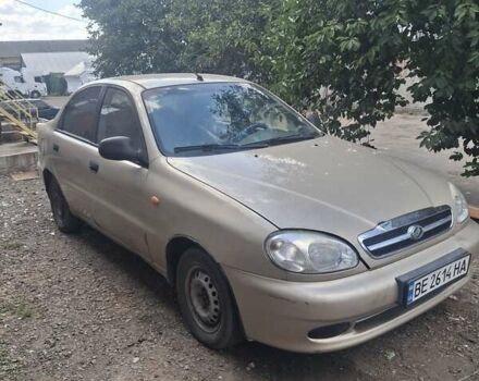 Бежевий ЗАЗ Sens, об'ємом двигуна 1.3 л та пробігом 317 тис. км за 1100 $, фото 1 на Automoto.ua