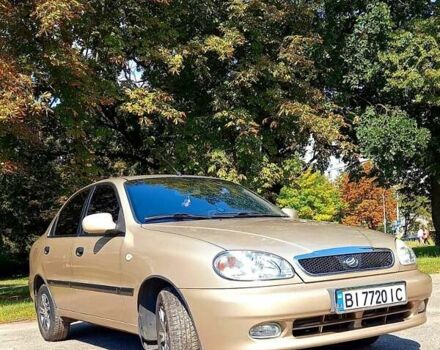 Бежевий ЗАЗ Sens, об'ємом двигуна 1.3 л та пробігом 100 тис. км за 3000 $, фото 1 на Automoto.ua