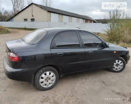 Чорний ЗАЗ Sens, об'ємом двигуна 1.3 л та пробігом 130 тис. км за 2250 $, фото 4 на Automoto.ua