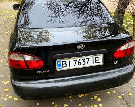 Чорний ЗАЗ Sens, об'ємом двигуна 1.3 л та пробігом 76 тис. км за 2700 $, фото 1 на Automoto.ua