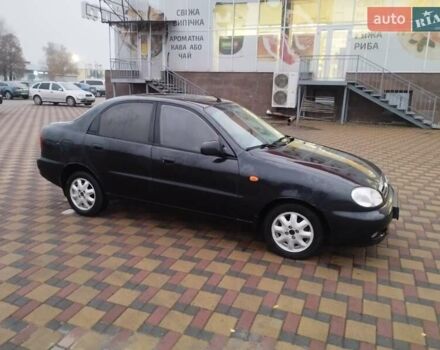 Чорний ЗАЗ Sens, об'ємом двигуна 1.3 л та пробігом 180 тис. км за 1600 $, фото 1 на Automoto.ua