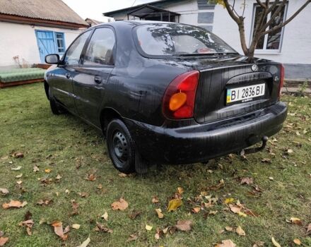 Чорний ЗАЗ Sens, об'ємом двигуна 1 л та пробігом 150 тис. км за 1450 $, фото 3 на Automoto.ua