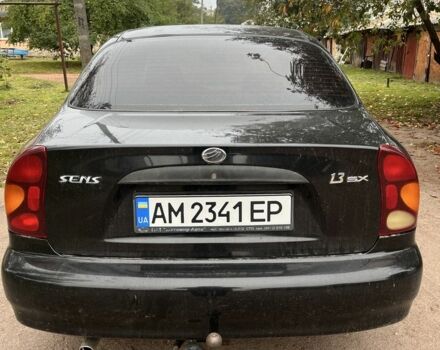 Черный ЗАЗ Сенс, объемом двигателя 1.3 л и пробегом 98 тыс. км за 2500 $, фото 3 на Automoto.ua