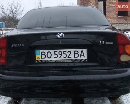 Чорний ЗАЗ Sens, об'ємом двигуна 1.3 л та пробігом 123 тис. км за 2700 $, фото 1 на Automoto.ua