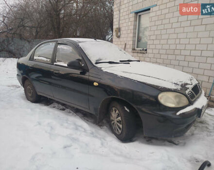 Черный ЗАЗ Сенс, объемом двигателя 1.3 л и пробегом 200 тыс. км за 1450 $, фото 1 на Automoto.ua