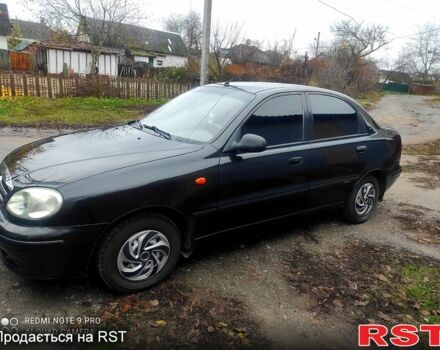 Чорний ЗАЗ Sens, об'ємом двигуна 1.3 л та пробігом 93 тис. км за 1800 $, фото 1 на Automoto.ua