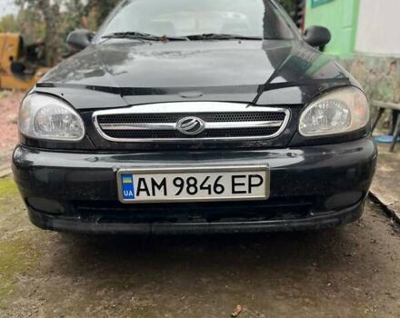 Чорний ЗАЗ Sens, об'ємом двигуна 1.3 л та пробігом 140 тис. км за 2100 $, фото 1 на Automoto.ua
