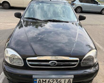 Черный ЗАЗ Сенс, объемом двигателя 1.3 л и пробегом 67 тыс. км за 2500 $, фото 1 на Automoto.ua