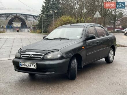 Черный ЗАЗ Сенс, объемом двигателя 1.3 л и пробегом 132 тыс. км за 3200 $, фото 1 на Automoto.ua