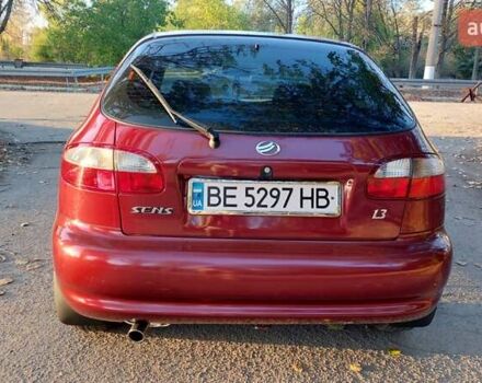 Червоний ЗАЗ Sens, об'ємом двигуна 1.3 л та пробігом 57 тис. км за 3700 $, фото 3 на Automoto.ua