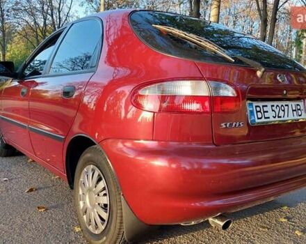 Червоний ЗАЗ Sens, об'ємом двигуна 1.3 л та пробігом 57 тис. км за 3700 $, фото 7 на Automoto.ua