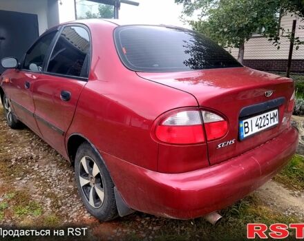 Червоний ЗАЗ Sens, об'ємом двигуна 1.3 л та пробігом 280 тис. км за 1900 $, фото 2 на Automoto.ua