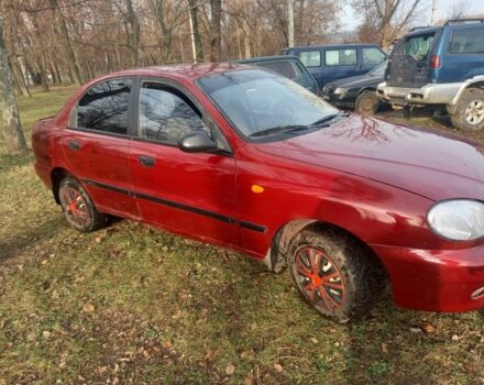 Красный ЗАЗ Сенс, объемом двигателя 1.3 л и пробегом 100 тыс. км за 2206 $, фото 4 на Automoto.ua