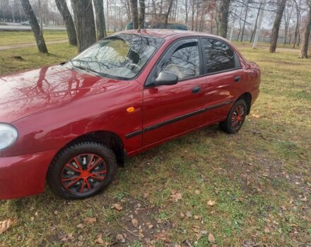 Красный ЗАЗ Сенс, объемом двигателя 1.3 л и пробегом 100 тыс. км за 2206 $, фото 3 на Automoto.ua