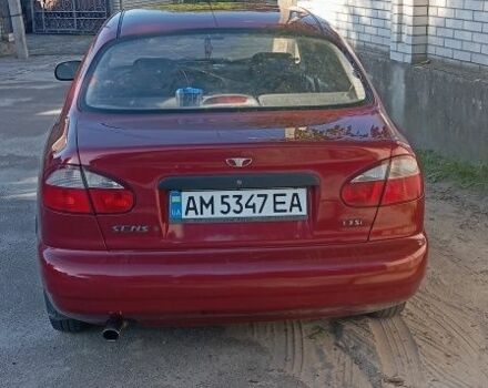 Червоний ЗАЗ Sens, об'ємом двигуна 1 л та пробігом 240 тис. км за 1300 $, фото 3 на Automoto.ua
