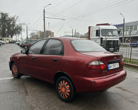 Красный ЗАЗ Сенс, объемом двигателя 1.3 л и пробегом 88 тыс. км за 1650 $, фото 4 на Automoto.ua