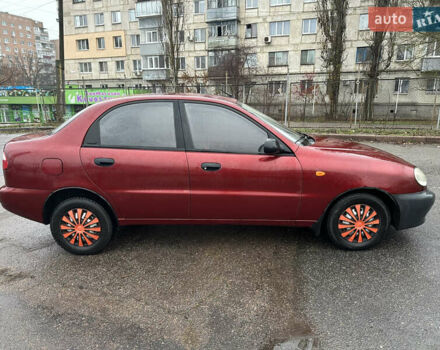 Красный ЗАЗ Сенс, объемом двигателя 1.3 л и пробегом 88 тыс. км за 1650 $, фото 7 на Automoto.ua