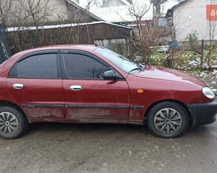 Червоний ЗАЗ Sens, об'ємом двигуна 1.3 л та пробігом 230 тис. км за 900 $, фото 1 на Automoto.ua