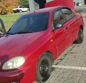 Красный ЗАЗ Сенс, объемом двигателя 1.3 л и пробегом 101 тыс. км за 1650 $, фото 5 на Automoto.ua