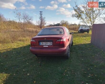 ЗАЗ Сенс 2008 в Прилуках на Automoto.ua Красный ЗАЗ Сенс, объемом двигателя 1.3 л и пробегом 432 тыс. км за 1200 $, фото 4 на Automoto.ua