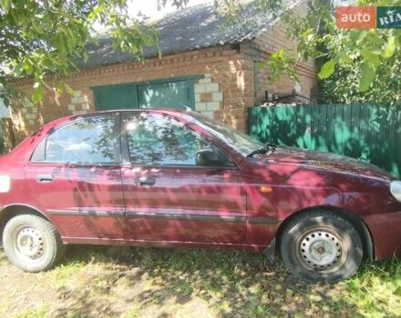 Красный ЗАЗ Сенс, объемом двигателя 1.3 л и пробегом 50 тыс. км за 2800 $, фото 1 на Automoto.ua