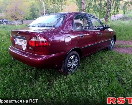 Красный ЗАЗ Сенс, объемом двигателя 1.3 л и пробегом 160 тыс. км за 1999 $, фото 4 на Automoto.ua