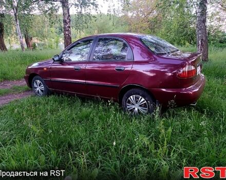 Красный ЗАЗ Сенс, объемом двигателя 1.3 л и пробегом 160 тыс. км за 1999 $, фото 3 на Automoto.ua