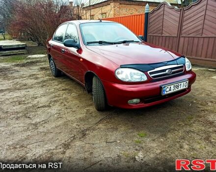 Красный ЗАЗ Сенс, объемом двигателя 1.3 л и пробегом 113 тыс. км за 2550 $, фото 1 на Automoto.ua