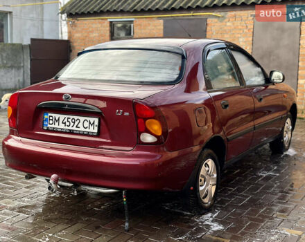 Червоний ЗАЗ Sens, об'ємом двигуна 1.3 л та пробігом 30 тис. км за 3450 $, фото 5 на Automoto.ua