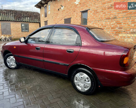 Червоний ЗАЗ Sens, об'ємом двигуна 1.3 л та пробігом 30 тис. км за 3450 $, фото 4 на Automoto.ua