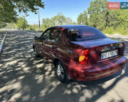 Червоний ЗАЗ Sens, об'ємом двигуна 1.3 л та пробігом 164 тис. км за 2350 $, фото 6 на Automoto.ua