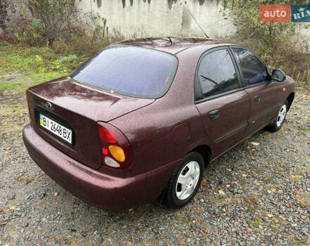 Червоний ЗАЗ Sens, об'ємом двигуна 1.3 л та пробігом 70 тис. км за 2000 $, фото 3 на Automoto.ua