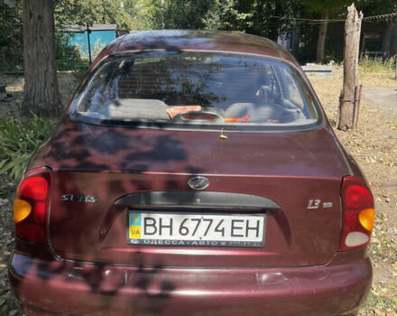 Червоний ЗАЗ Sens, об'ємом двигуна 1.3 л та пробігом 96 тис. км за 1800 $, фото 1 на Automoto.ua
