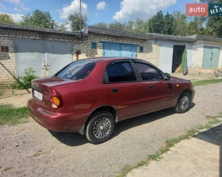Червоний ЗАЗ Sens, об'ємом двигуна 1.3 л та пробігом 97 тис. км за 2300 $, фото 7 на Automoto.ua
