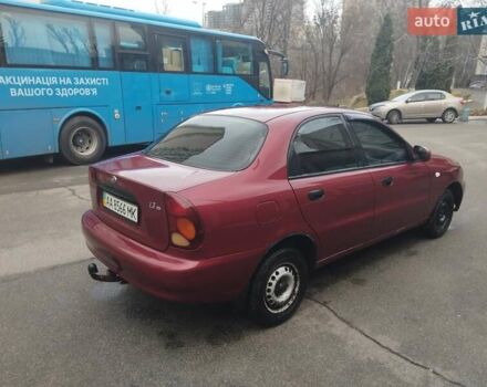 Красный ЗАЗ Сенс, объемом двигателя 1.3 л и пробегом 150 тыс. км за 2716 $, фото 7 на Automoto.ua