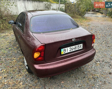 Червоний ЗАЗ Sens, об'ємом двигуна 1.3 л та пробігом 70 тис. км за 2000 $, фото 2 на Automoto.ua