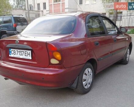 Красный ЗАЗ Сенс, объемом двигателя 1.3 л и пробегом 152 тыс. км за 2400 $, фото 1 на Automoto.ua