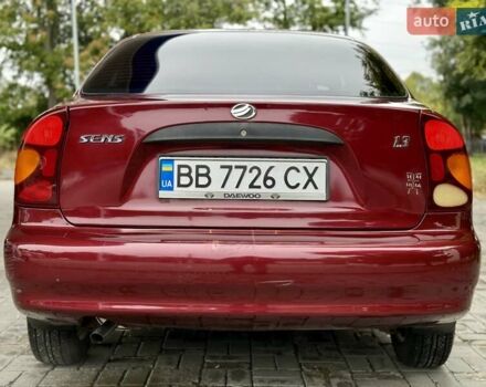 Червоний ЗАЗ Sens, об'ємом двигуна 1.3 л та пробігом 45 тис. км за 3200 $, фото 18 на Automoto.ua