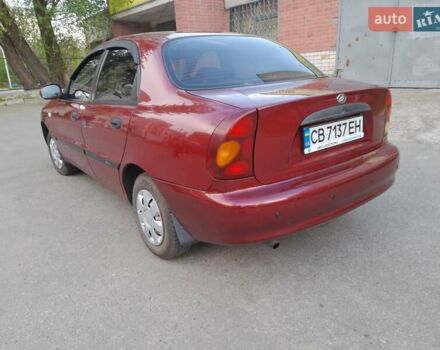 Красный ЗАЗ Сенс, объемом двигателя 1.3 л и пробегом 152 тыс. км за 2400 $, фото 7 на Automoto.ua