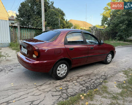 Червоний ЗАЗ Sens, об'ємом двигуна 1.3 л та пробігом 103 тис. км за 2550 $, фото 17 на Automoto.ua