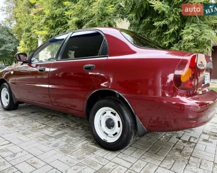 Червоний ЗАЗ Sens, об'ємом двигуна 1.3 л та пробігом 45 тис. км за 3200 $, фото 16 на Automoto.ua