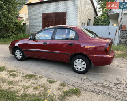Червоний ЗАЗ Sens, об'ємом двигуна 1.3 л та пробігом 103 тис. км за 2550 $, фото 8 на Automoto.ua