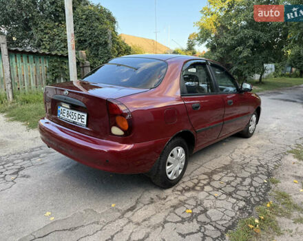 Червоний ЗАЗ Sens, об'ємом двигуна 1.3 л та пробігом 103 тис. км за 2550 $, фото 16 на Automoto.ua