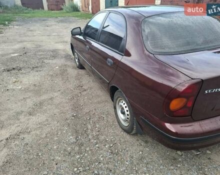 Червоний ЗАЗ Sens, об'ємом двигуна 1.3 л та пробігом 96 тис. км за 3000 $, фото 4 на Automoto.ua