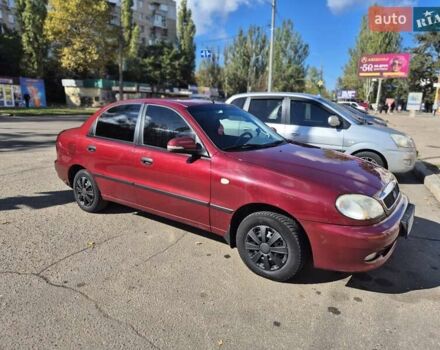 Червоний ЗАЗ Sens, об'ємом двигуна 1.3 л та пробігом 227 тис. км за 3000 $, фото 3 на Automoto.ua